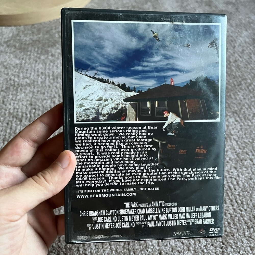 VTG ‘03 Bear Mountain Snowboarding Movie DVD - Picture 3 of 4